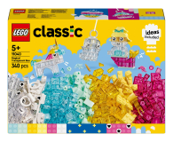 Klocki LEGO® LEGO Classic 11040 Magiczny zestaw z przezroczystymi klockami